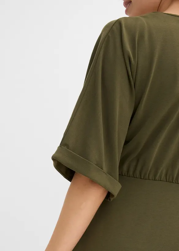 Minikl&auml;nning med insv&auml;ngd midja, bonprix