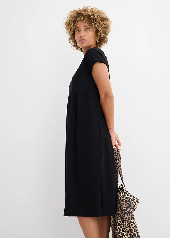 Mellanl&aring;ng kl&auml;nning i ekologisk bomull, bonprix