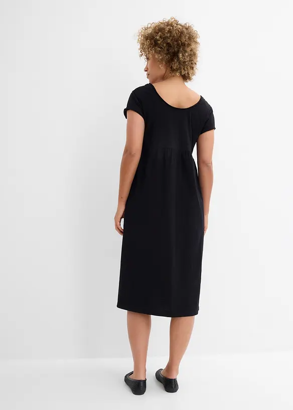 Mellanl&aring;ng kl&auml;nning i ekologisk bomull, bonprix