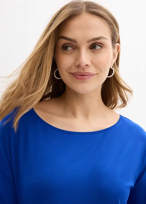 T-shirt med b&aring;tringning, bonprix