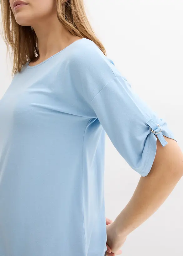 T-shirt med b&aring;tringning, bonprix