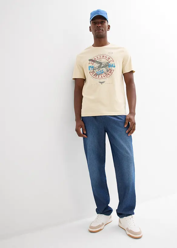 T-shirt i ekologisk bomull, bonprix