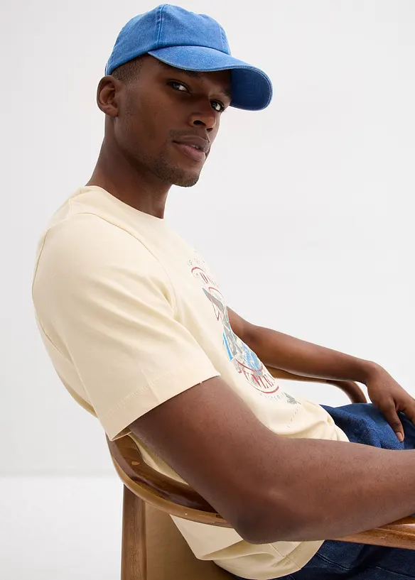 T-shirt i ekologisk bomull, bonprix