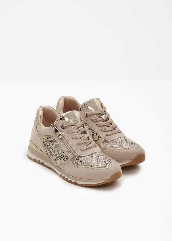 Sneakers med dragkedja fr&aring;n Marco Tozzi, Marco Tozzi