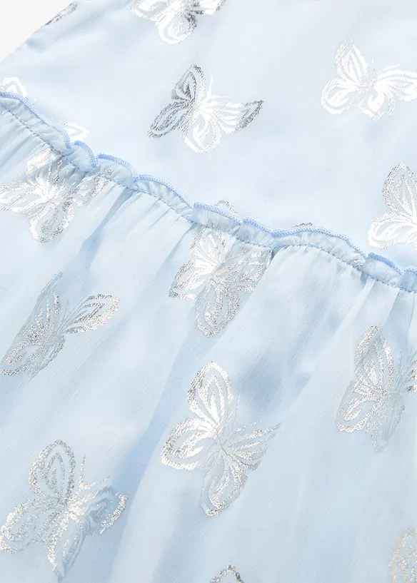 A-linjeformad chiffongkl&auml;nning, bonprix