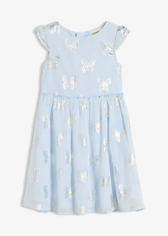 A-linjeformad chiffongkl&auml;nning, bonprix