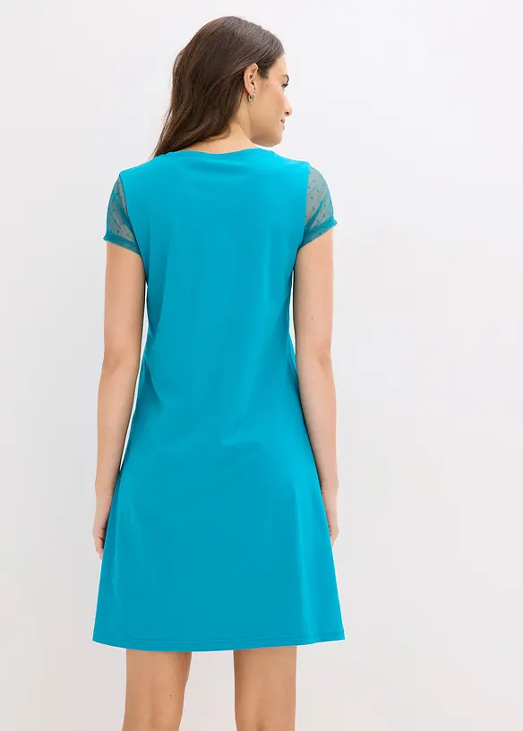 Kort nattlinne av ekologisk bomull, bonprix