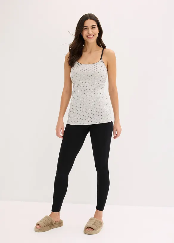 Amningslinne med ekologisk bomull (2-pack), bonprix