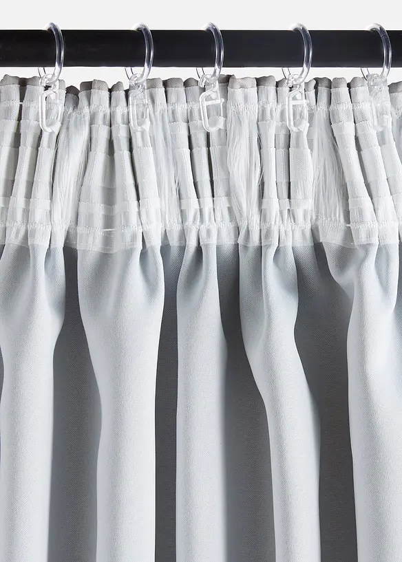 M&ouml;rkl&auml;ggande gardinl&auml;ngd med f&auml;rgskiftning (1-pack), bonprix