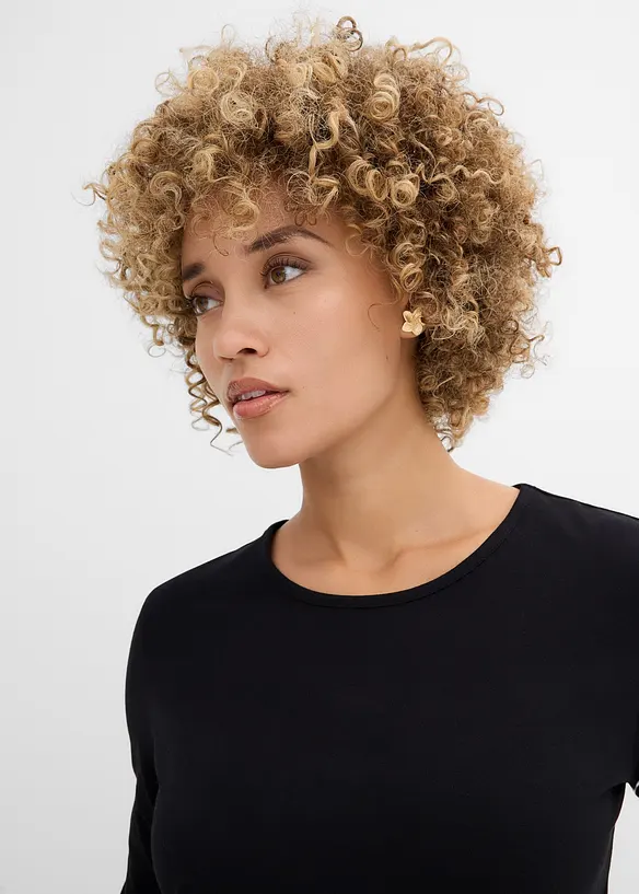 L&aring;ng&auml;rmad topp i bomull (2-pack), bonprix