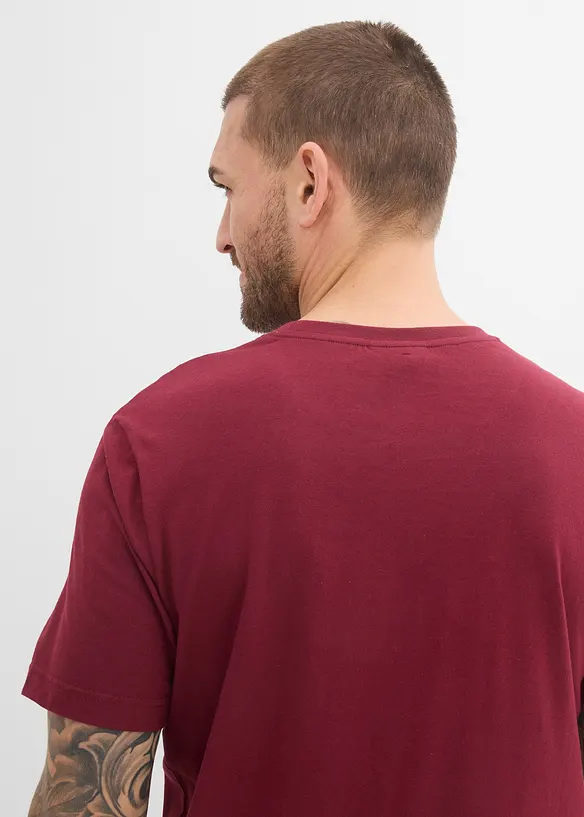 T-shirt i ekologisk bomull (2-pack), bonprix