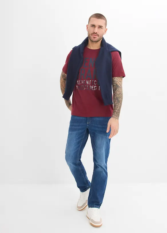 T-shirt i ekologisk bomull (2-pack), bonprix