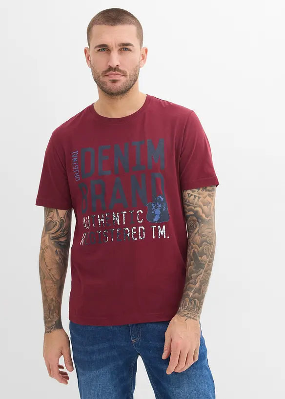 T-shirt i ekologisk bomull (2-pack), bonprix