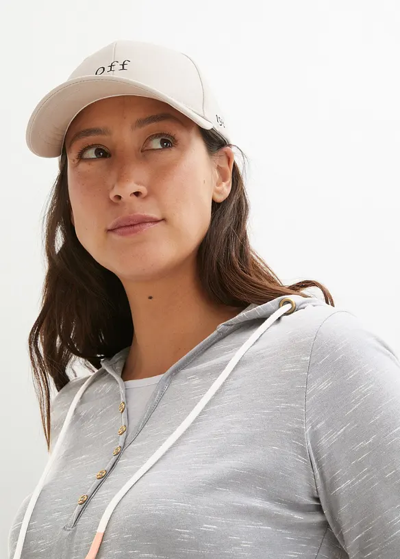 T-shirt med huva, bonprix