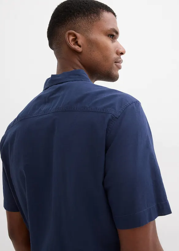 Kort&auml;rmad skjorta i ren bomull, bonprix