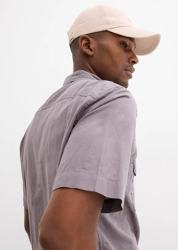 Kort&auml;rmad skjorta i ren bomull, bonprix