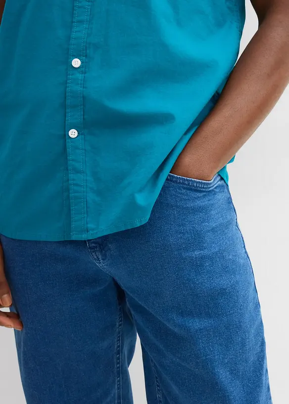 Kort&auml;rmad skjorta i ren bomull, bonprix