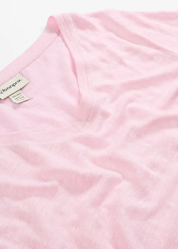 Linnetopp med ledigt snitt, bonprix