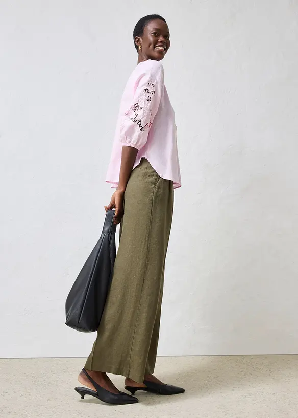 Tunika i rent lin, bonprix