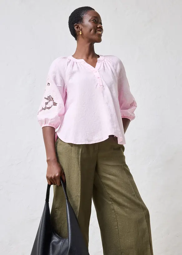 Tunika i rent lin, bonprix