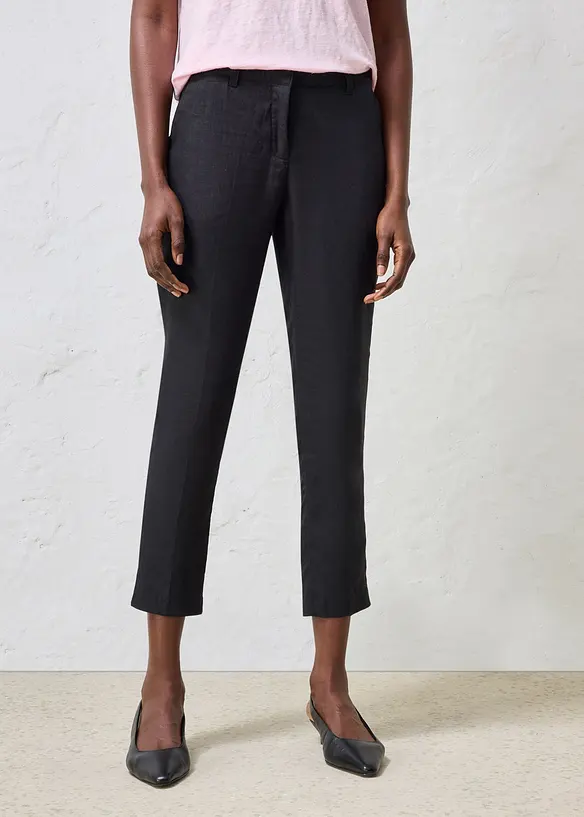 7/8-byxa av linne, bonprix