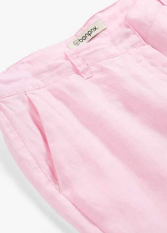 7/8-byxa av linne, bonprix