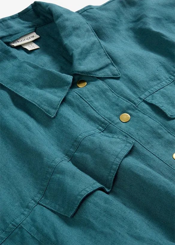 Blusjacka av linne, bonprix