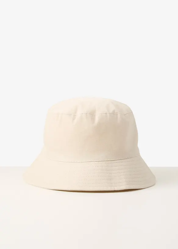 Bucket-hatt i linne, bonprix
