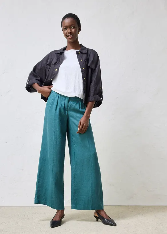 Topp av linne, bonprix