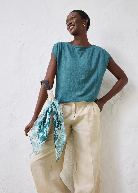 Topp av linne, bonprix