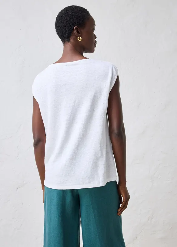 Topp av linne, bonprix