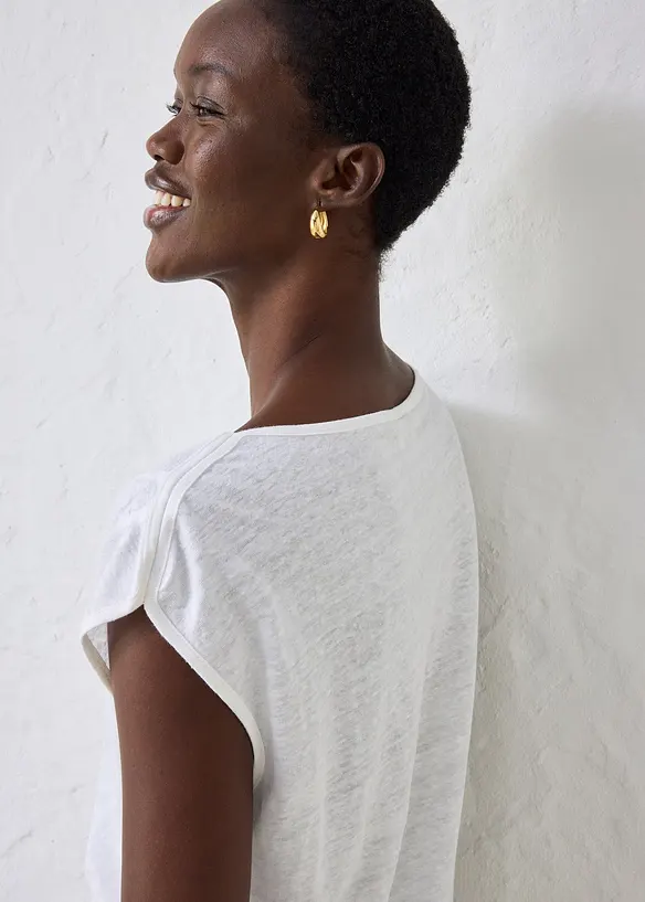 Topp av linne, bonprix