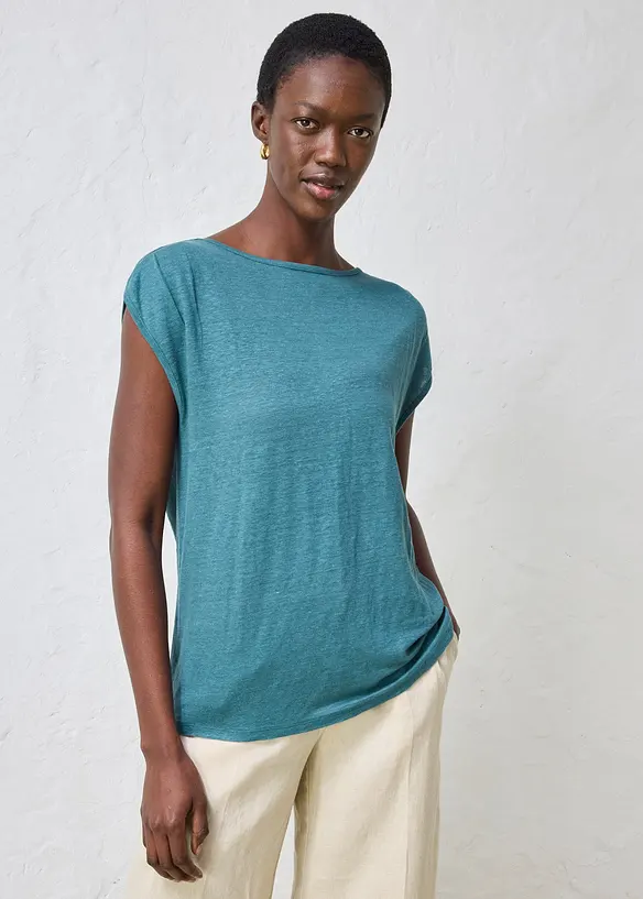 Topp av linne, bonprix