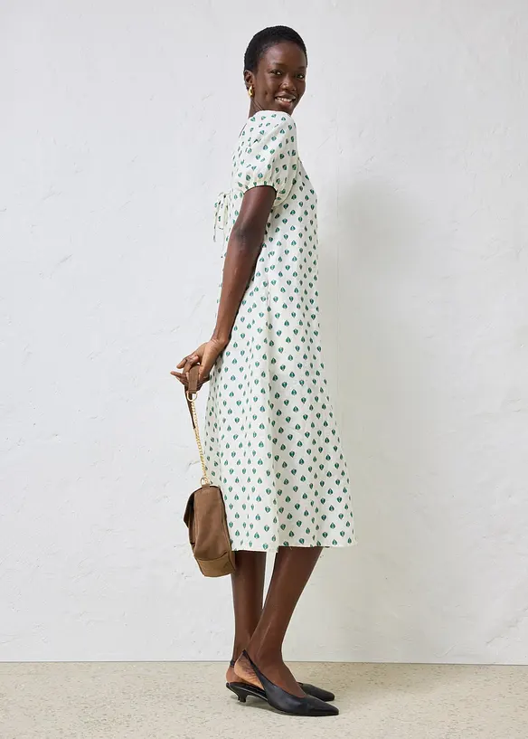 Kl&auml;nning av linne, bonprix