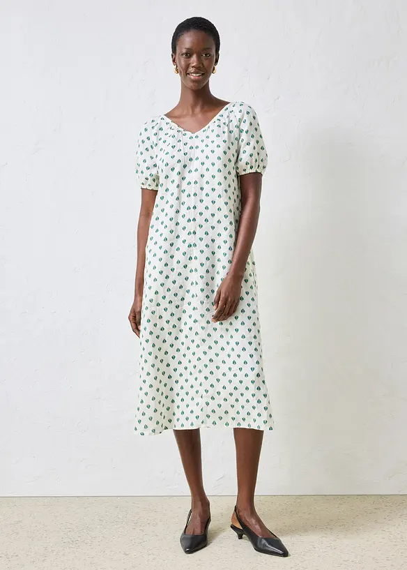 Kl&auml;nning av linne, bonprix