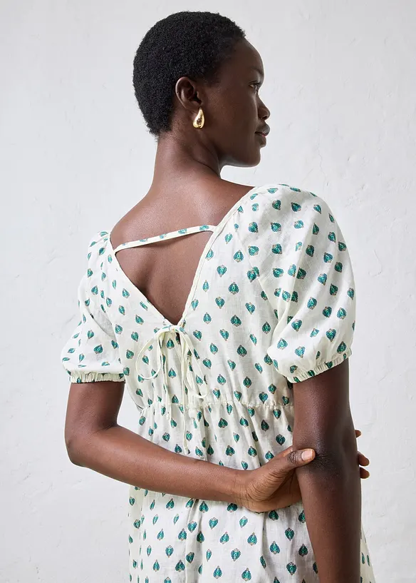 Kl&auml;nning av linne, bonprix