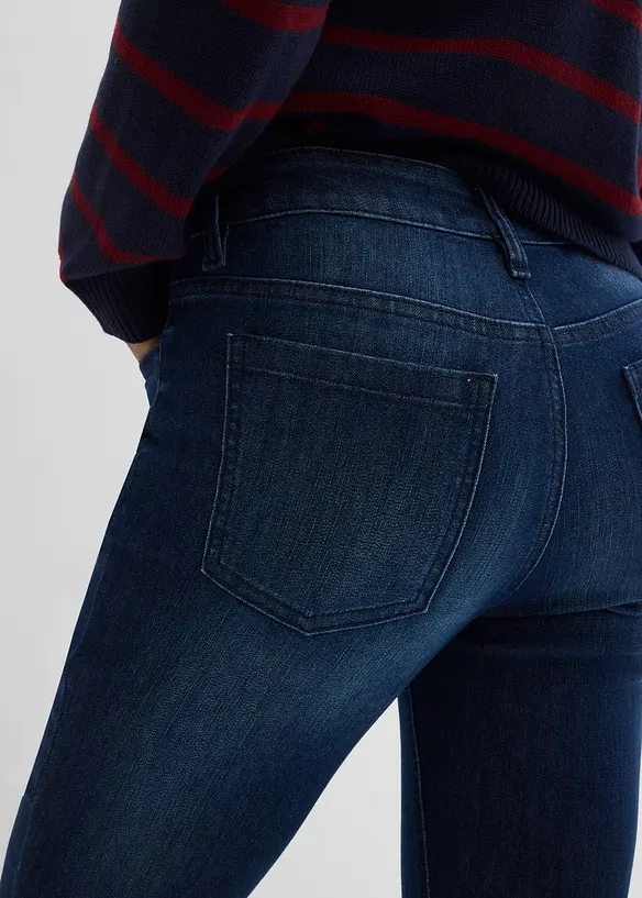 Flared Jeans Mid Waist, Stretch, bonprix