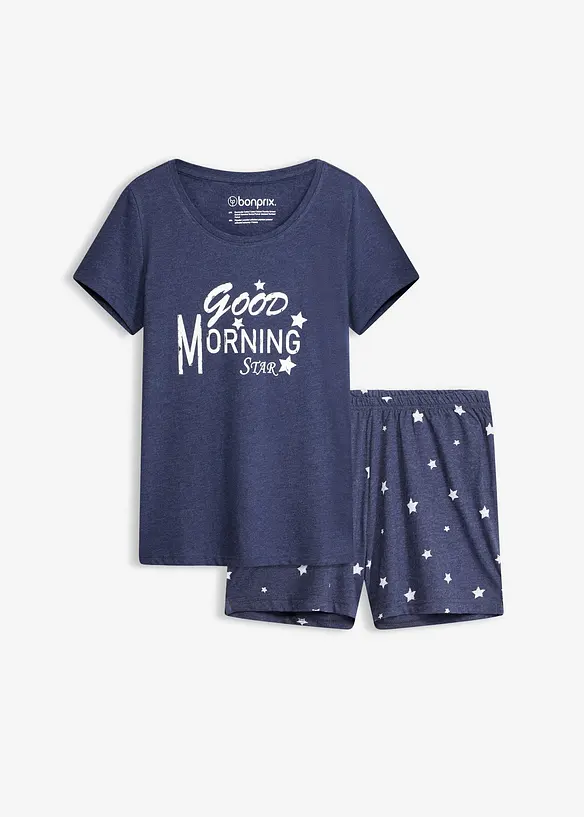 Pyjamas med shorts, bonprix