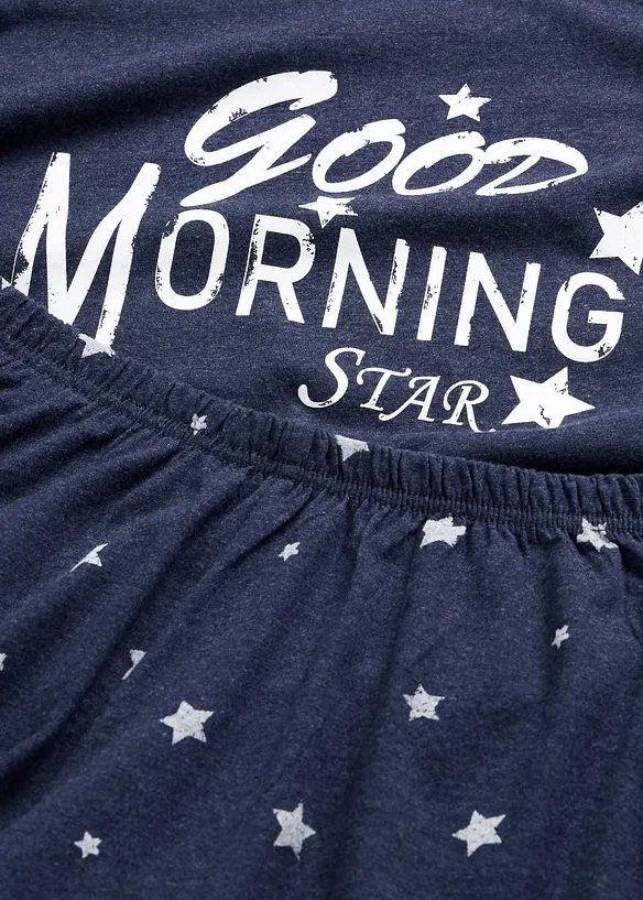 Pyjamas med shorts, bonprix