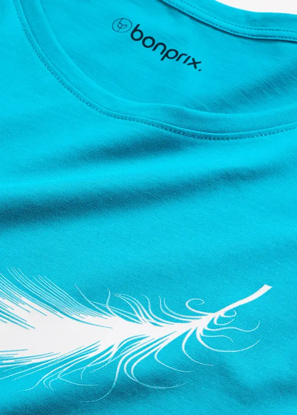 Kort nattlinne i ekologisk bomull, bonprix