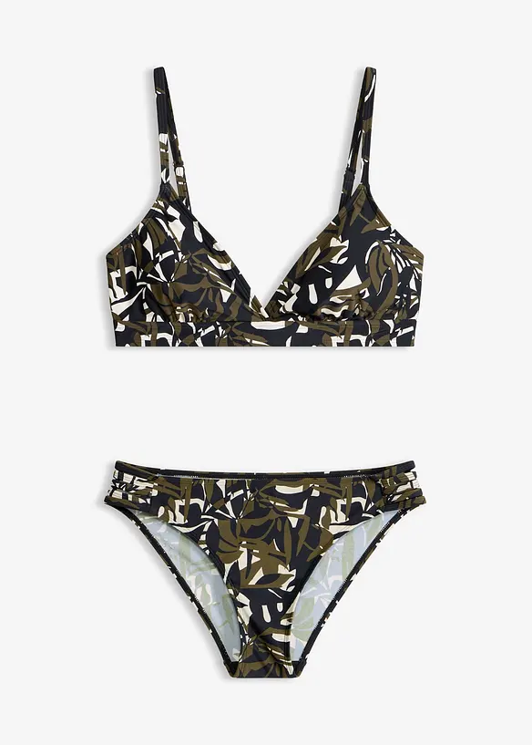Bikini med korsade axelband (2 delar), bonprix