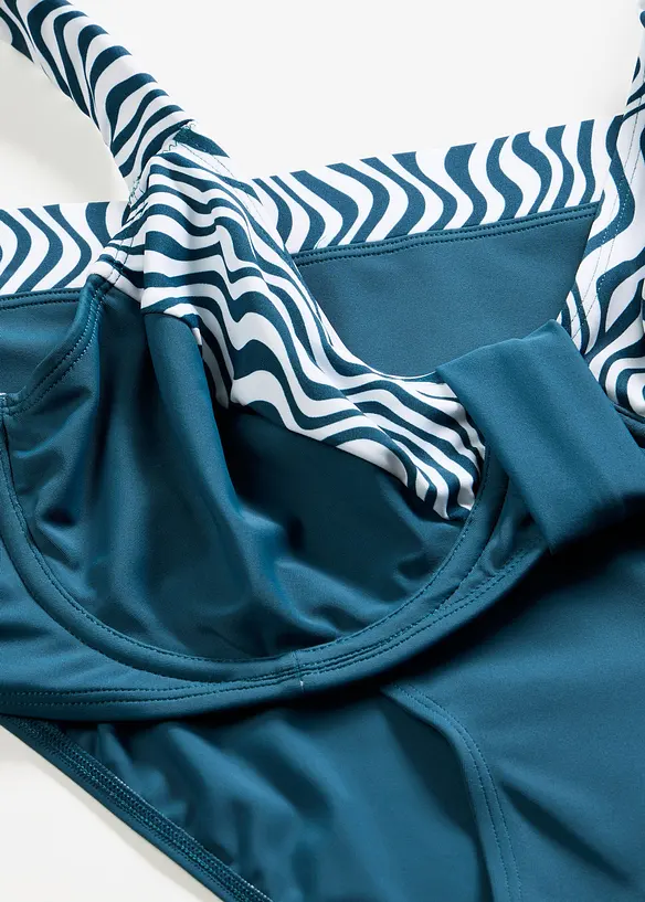 Minimizer-bikini med vadderade axelband (2 delar), bonprix