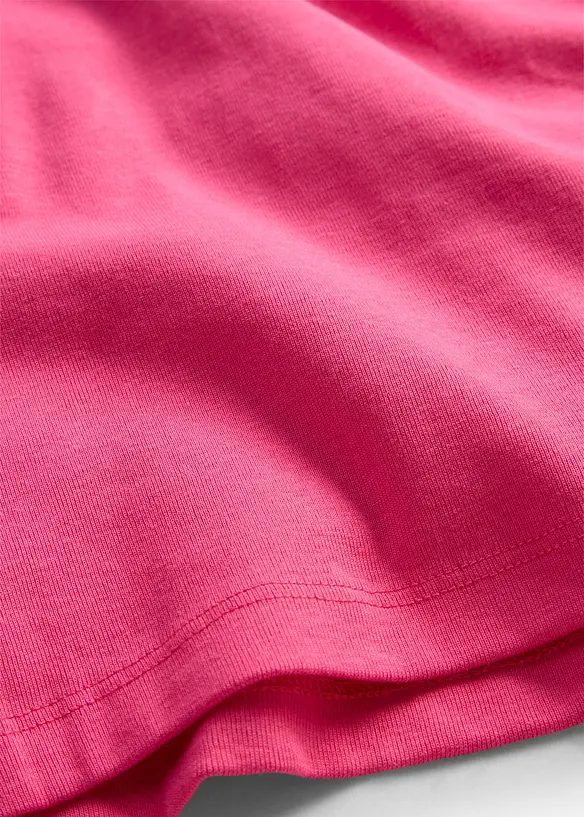 L&aring;ng&auml;rmad topp i ren ekologisk bomull, bonprix