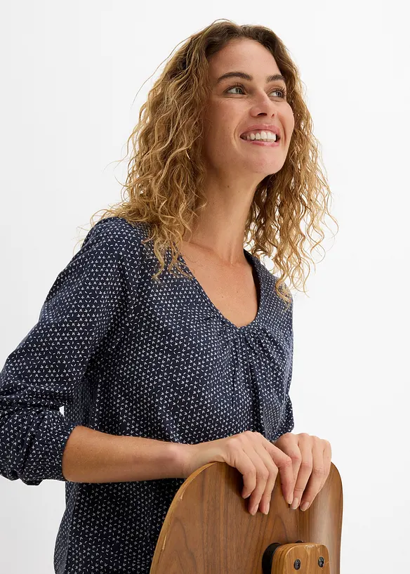 Topp i ren ekologisk bomull, bonprix