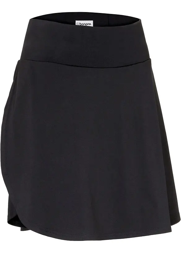 Snabbtorkande sportkjol med integrerad cykelbyxa, bonprix