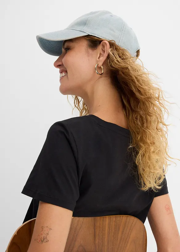 T-shirt i bomull (2-pack), bonprix