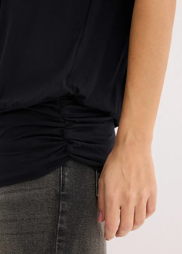 Topp av viskosmix med mjukt fall, bonprix