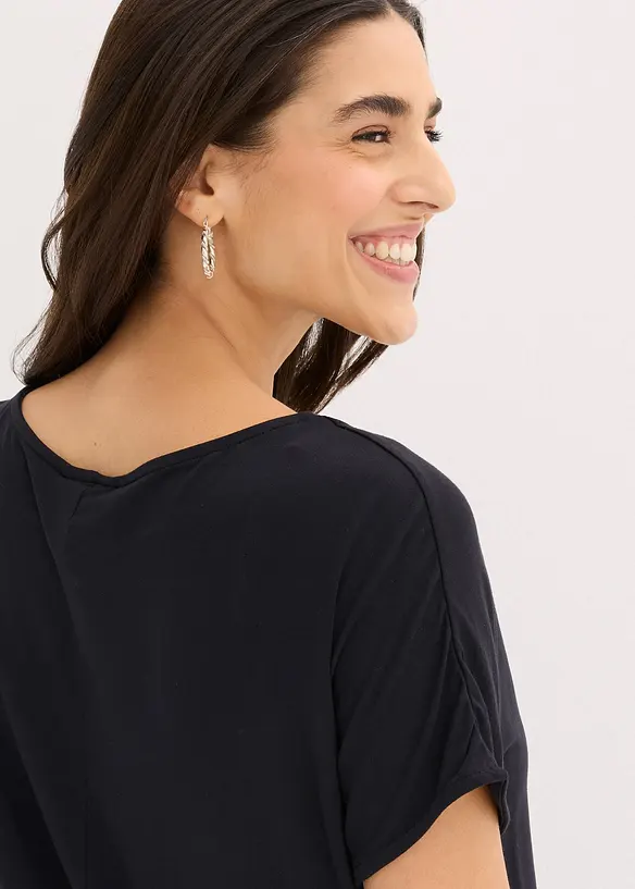 Topp av viskosmix med mjukt fall, bonprix