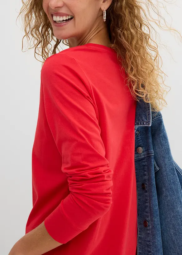 L&aring;ng topp med rund halsringning (5-pack), bonprix