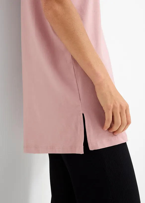 L&aring;ng topp med V-ringning (2-pack), bonprix